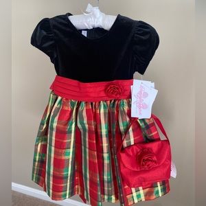 Little girls Christmas Dress